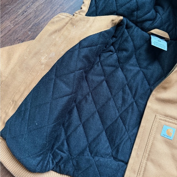 Carhartt Kids hooded insulated active Jac jacket - Picture 6 of 7